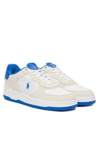 Polo Ralph Lauren Sneakersy 809P01625001 Biały. Kolor: biały. Materiał: zamsz, skóra #4