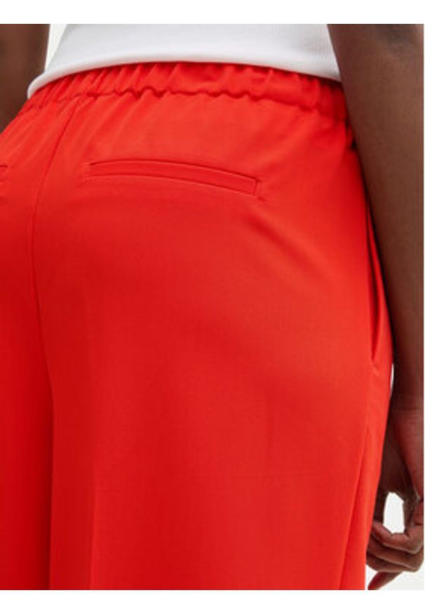 Tom Tailor Denim Spodnie materiałowe 1045693 Czerwony Regular Fit. Kolor: czerwony. Materiał: syntetyk