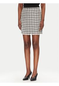 Bruuns Bazaar Spódnica ołówkowa Aluma BBW4527 Écru Slim Fit. Materiał: syntetyk
