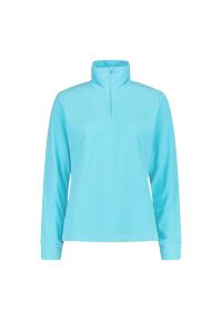 Bluza damska CMP. Kolor: niebieski. Materiał: polar. Sport: turystyka piesza #1