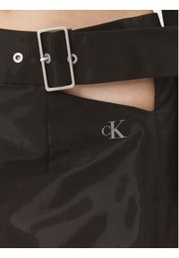 Calvin Klein Jeans Spódnica mini J20J222224 Czarny Regular Fit. Kolor: czarny. Materiał: syntetyk #4
