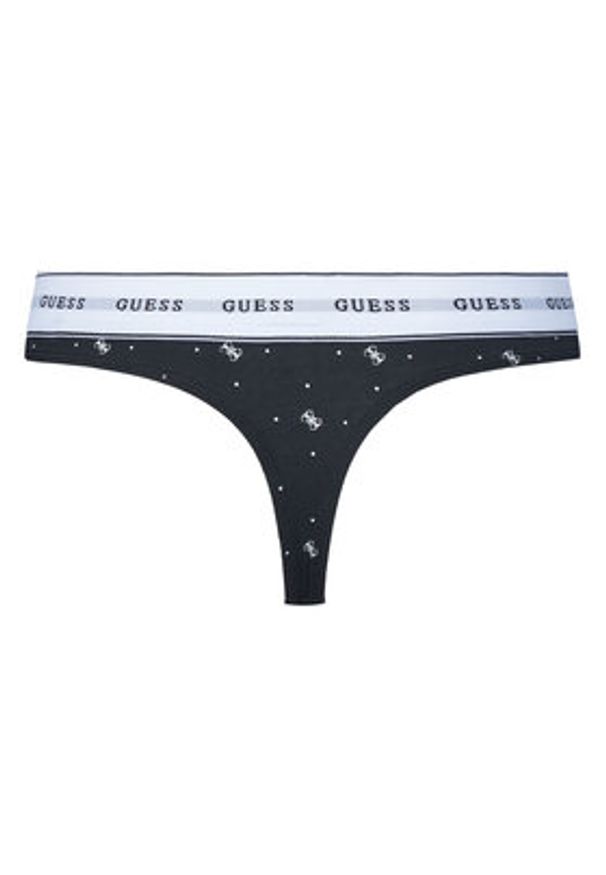 Guess Stringi O97E04 KBOE1 Czarny. Kolor: czarny. Materiał: bawełna