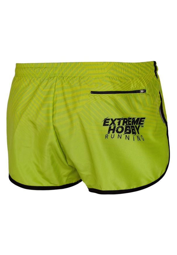 Szorty do biegania męskie spodenki biegowe EXTREME HOBBY CALEIDOSCOPE. Kolor: zielony. Materiał: poliester. Długość: krótkie. Sezon: lato. Sport: bieganie