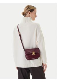 Furla Torebka WB01737 BX3178 BG 26700 Bordowy. Kolor: czerwony. Materiał: skórzane