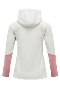 Bluza Peak Performance damska Rider Zip Hood. Kolor: biały