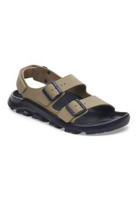 Buty do chodzenia męskie Birkenstock Mogami Terra. Kolor: beżowy. Materiał: syntetyk, materiał. Szerokość cholewki: normalna. Sport: turystyka piesza