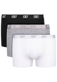 Cristiano Ronaldo CR7 Komplet 3 par bokserek Basic Trunk 3Pack 8100-49-633 Kolorowy. Materiał: bawełna. Wzór: kolorowy