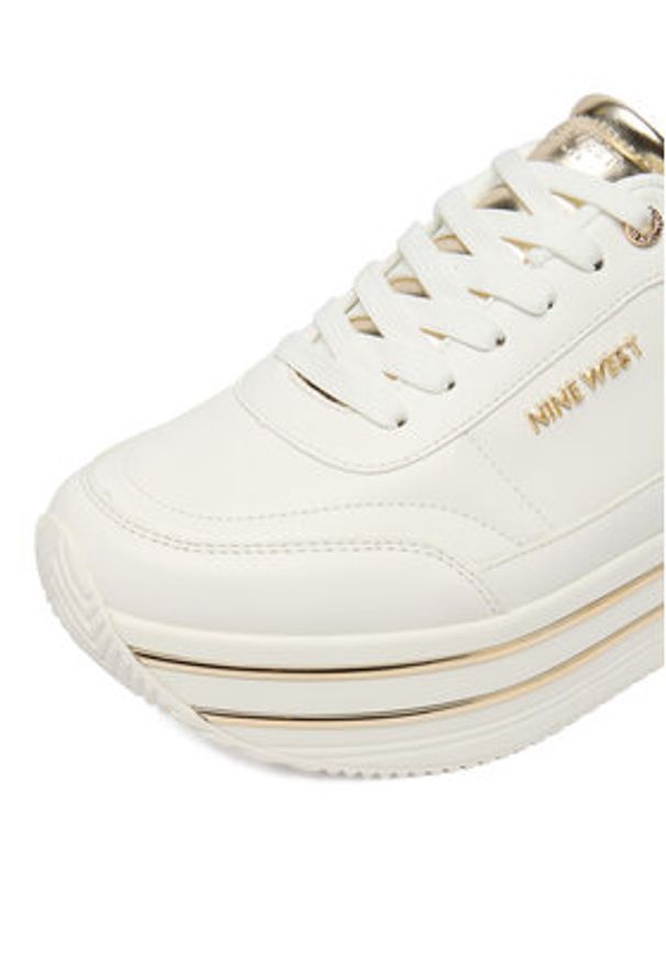 Nine West Sneakersy CEO-AW25-3C201 Biały. Kolor: biały. Materiał: materiał