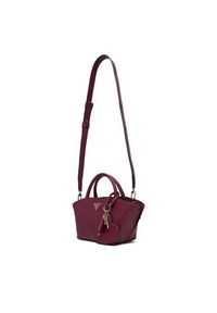 Guess Torebka Bolena Mini HWZG92 07760 Bordowy. Kolor: czerwony. Materiał: skórzane #4