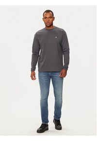 Calvin Klein Jeans Longsleeve J30J327317 Szary Regular Fit. Kolor: szary. Materiał: bawełna. Długość rękawa: długi rękaw