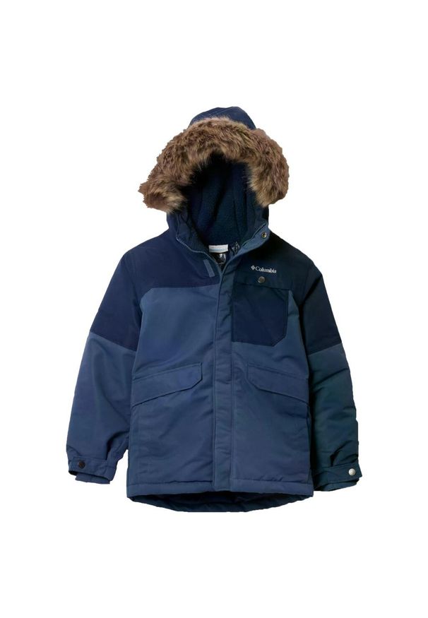 columbia - COLUMBIA NORDIC STRIDER II JACKET Niebieski. Kolor: niebieski. Materiał: syntetyk. Sport: turystyka piesza