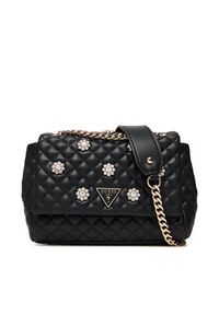 Guess Torebka Everlee HWEG86 79210 Czarny. Kolor: czarny. Materiał: skórzane #5