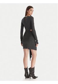 Patrizia Pepe Sukienka koktajlowa 2A2972/J340-K478 Czarny Regular Fit. Kolor: czarny. Materiał: syntetyk. Styl: wizytowy #4