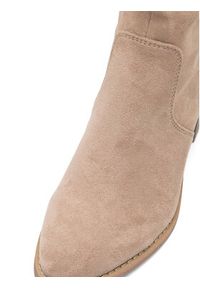 Jenny Fairy Kozaki WS14438-02 Beżowy. Kolor: beżowy. Materiał: materiał #5