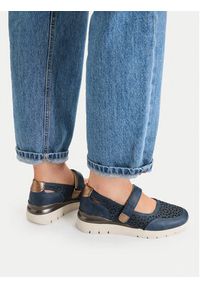 Go Soft Czółenka CEO-HY8205-2 Granatowy. Kolor: niebieski. Materiał: materiał #2