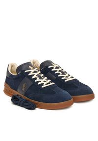 Polo Ralph Lauren Sneakersy 809973707002 Granatowy. Kolor: niebieski. Materiał: skóra, zamsz #4
