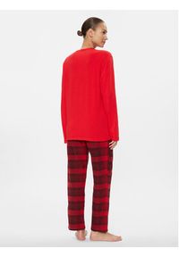 Calvin Klein Underwear Piżama 000QS7036E Czerwony Relaxed Fit. Kolor: czerwony. Materiał: bawełna