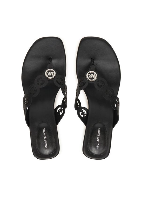 MICHAEL Michael Kors Japonki Janie Mid Thong 40S6JNMS1L Czarny. Kolor: czarny. Materiał: skóra