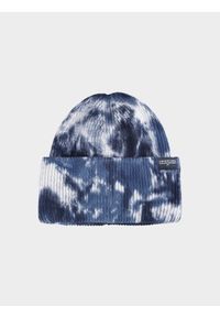 4F JUNIOR - Czapka beanie tie-dye chłopięca. Kolor: wielokolorowy