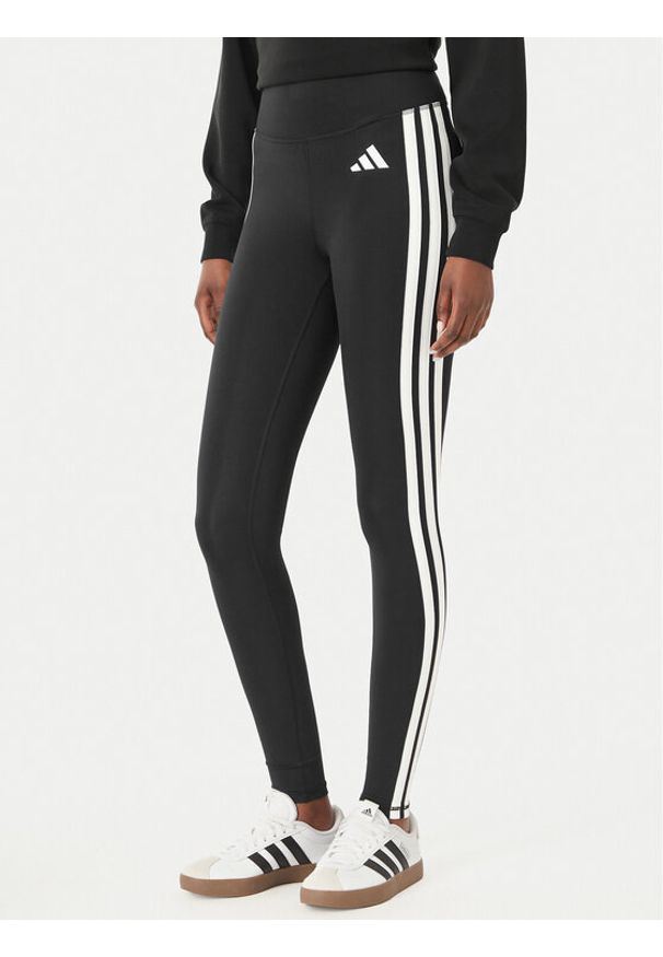 Adidas - adidas Legginsy Optime Essentials Workout JD6545 Czarny Slim Fit. Kolor: czarny. Materiał: syntetyk