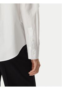 Calvin Klein Koszula LV044F136G Biały Regular Fit. Kolor: biały. Materiał: bawełna #3