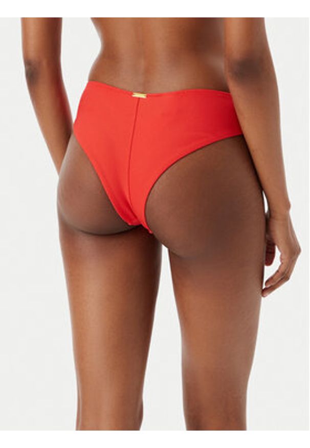 SELMARK - Selmark Dół od bikini BN306 Czerwony jasny. Kolor: czerwony. Materiał: syntetyk