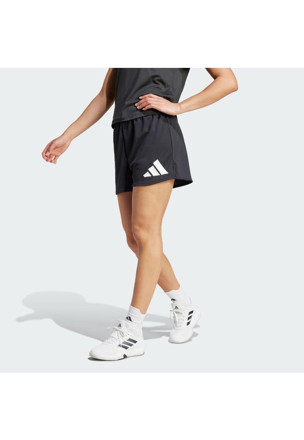 Adidas - Szorty Train Essentials Big Logo. Kolor: czarny. Sport: fitness