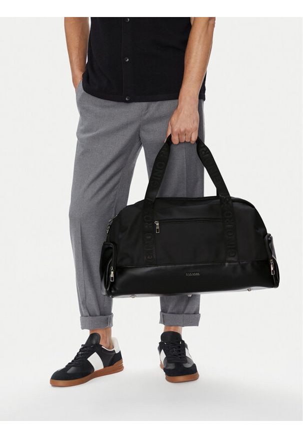 Gino Rossi Torba weekendowa C-GIN-E-004-05 Czarny. Kolor: czarny. Materiał: poliester