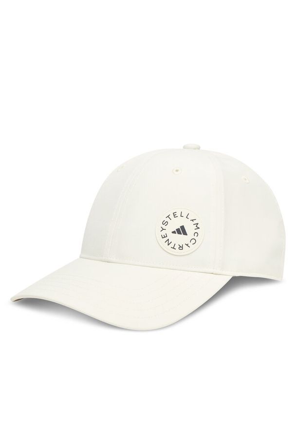 Czapka z daszkiem Adidas by Stella McCartney. Kolor: beżowy