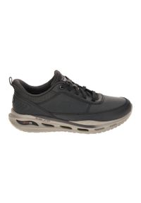 skechers - Buty SKECHERS ARCH FIT ORVAN - MOXLEY Czarny. Kolor: czarny. Materiał: syntetyk, tkanina #2