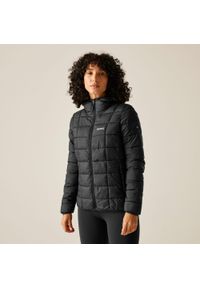 Regatta - Kurtka damska przejściowa ocieplana Asper. Kolor: czarny. Materiał: puch, syntetyk. Sport: turystyka piesza #1
