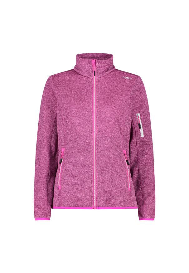 Bluza damska turystyczna CMP 30H5866. Kolor: różowy. Materiał: polar. Sport: turystyka piesza