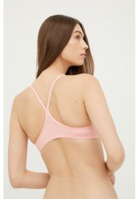 Nike strój kąpielowy kolor różowy lekko usztywniona miseczka. Kolor: różowy. Materiał: poliester #7
