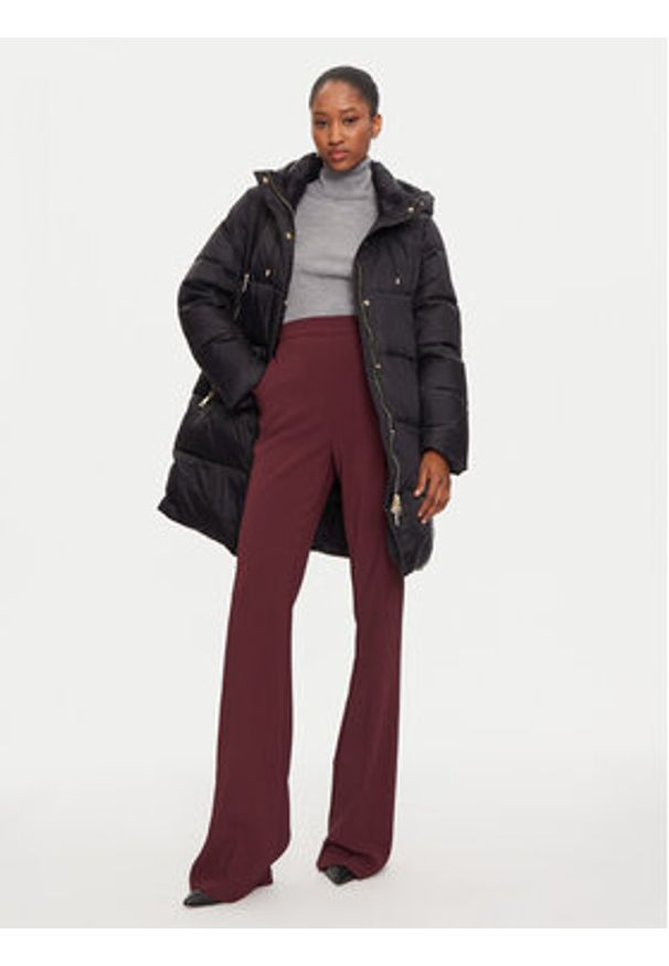 Fracomina Kurtka puchowa FR24WC3009O42301 Czarny Regular Fit. Kolor: czarny. Materiał: syntetyk. Sezon: zima