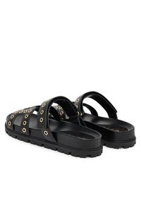 Guess Klapki FLPFAS ELE03 Czarny. Kolor: czarny. Materiał: skóra #6
