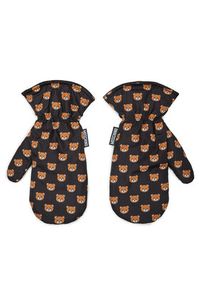 MOSCHINO Rękawiczki Damskie 65393 M3003 Czarny. Kolor: czarny. Materiał: poliester #3