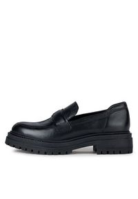 Geox Lordsy D Iridea D36HRA 00043 C9999 Czarny. Kolor: czarny. Materiał: skóra