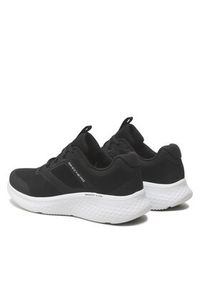 skechers - Skechers Sneakersy New Century 232594/BKW Czarny. Kolor: czarny. Materiał: materiał #3