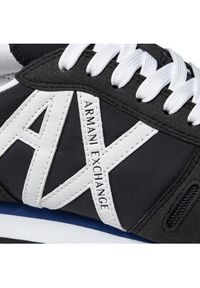 Armani Exchange Sneakersy XUX017 XCC68 K487 Granatowy. Kolor: niebieski. Materiał: skóra #9