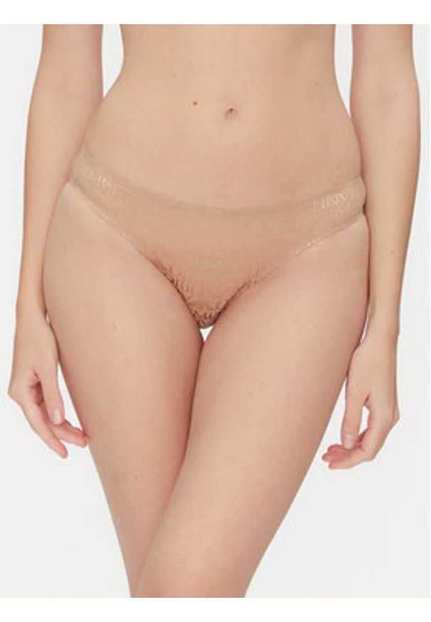 Emporio Armani Underwear Komplet fig brazylijskich EW000403 AF10880 M6068 Beżowy. Kolor: beżowy. Materiał: syntetyk