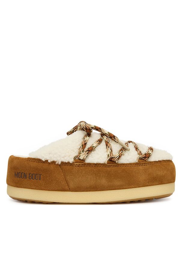Śniegowce Moon Boot. Kolor: brązowy