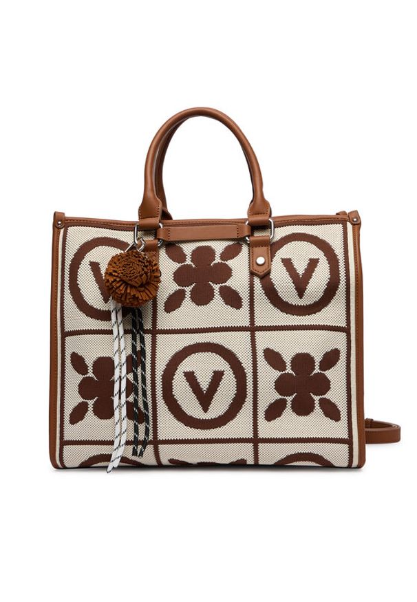 VALENTINO - Valentino Torebka Tyle VBS9XF04 Brązowy. Kolor: brązowy. Materiał: skórzane