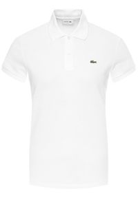 Lacoste Polo PF7839 Biały Classic Fit. Typ kołnierza: polo. Kolor: biały. Materiał: bawełna #1