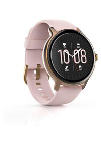 hama - Hama Fit Watch 4910 różowy. Rodzaj zegarka: smartwatch. Kolor: różowy. Styl: casual, klasyczny, elegancki