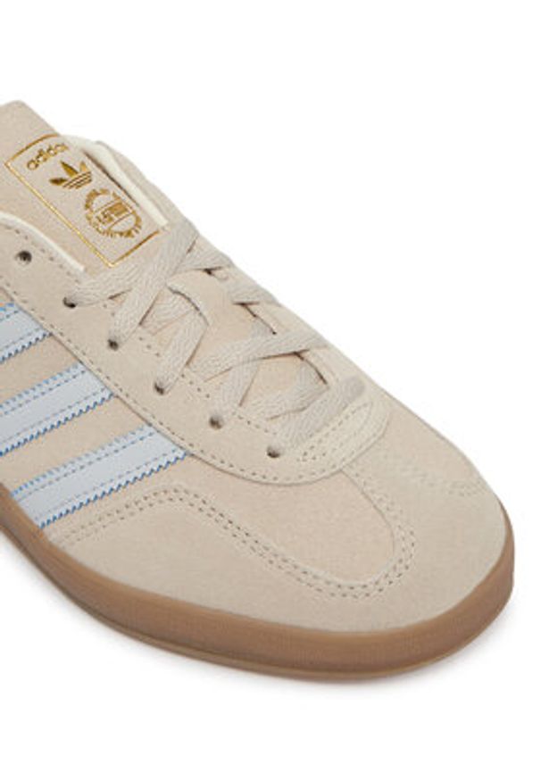 Adidas - adidas Sneakersy Gazelle Indoor JR2432 Beżowy. Kolor: beżowy. Materiał: zamsz, skóra. Model: Adidas Gazelle