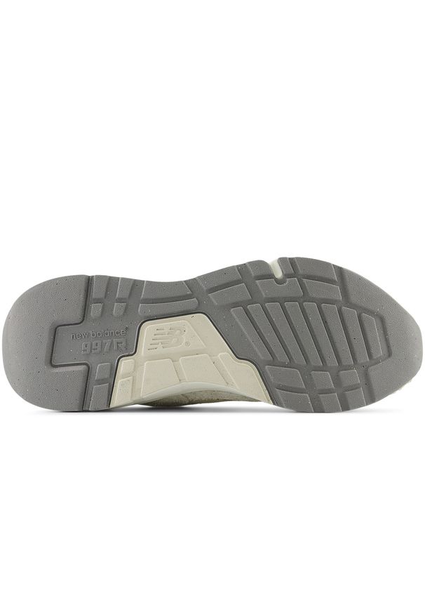 Buty unisex New Balance U997REH – beżowe. Okazja: na co dzień. Kolor: beżowy. Materiał: guma, skóra, materiał, syntetyk. Szerokość cholewki: normalna