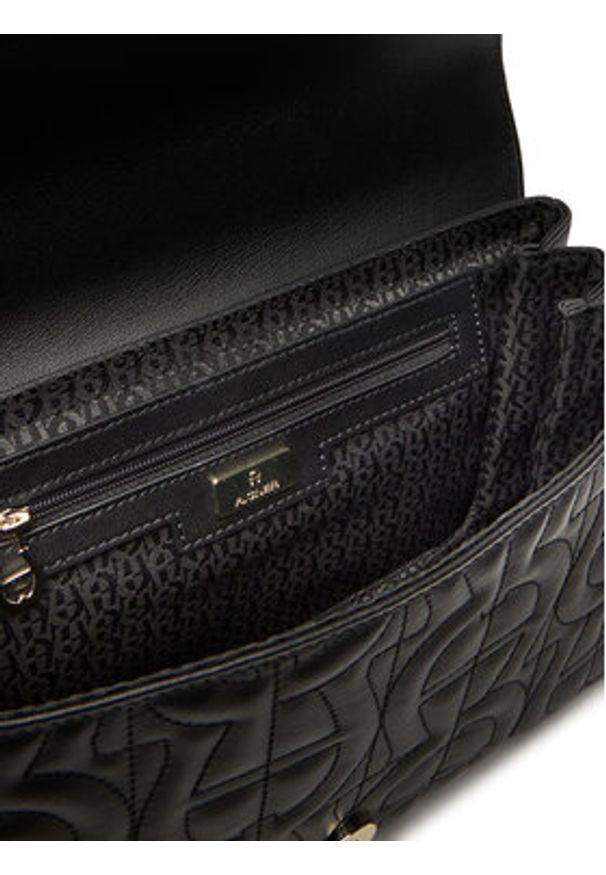 Aigner Torebka Diadora S 132053 Czarny. Kolor: czarny. Materiał: skórzane