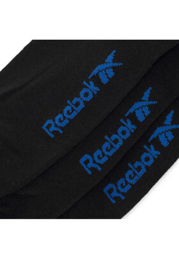 Reebok Skarpety krótkie R0253-SS24 (3-pack) Czarny. Kolor: czarny. Materiał: materiał