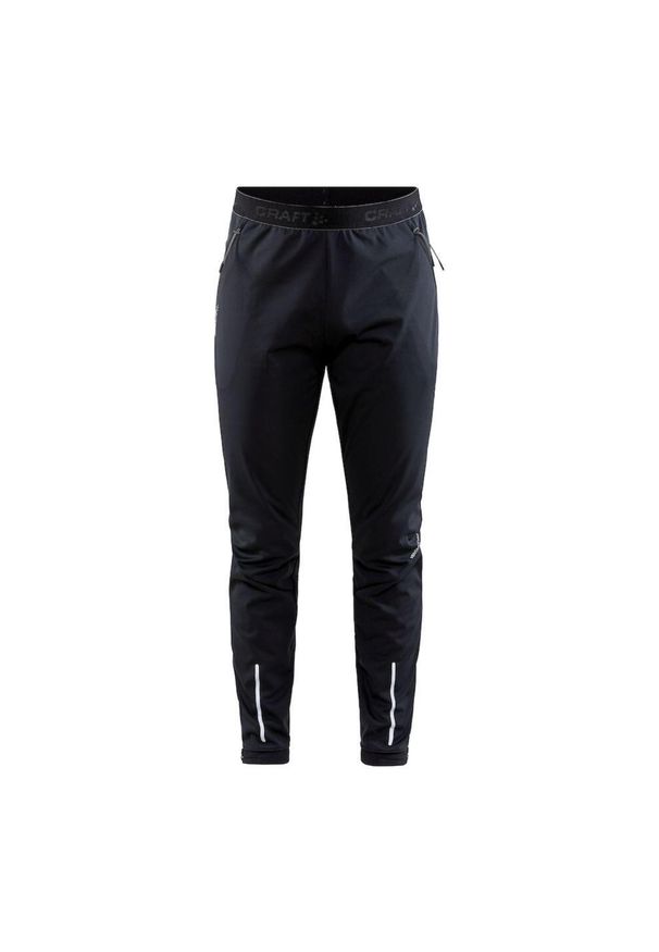 Spodnie sportowe męskie Craft Essence Wind. Kolor: czarny. Materiał: dresówka. Sport: fitness
