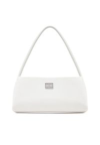 Tommy Jeans Torebka Tjw American Cool Shoulder Bag AW0AW17295 Biały. Kolor: biały. Materiał: skórzane